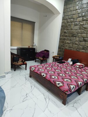 Bedroom in 1 RK Builder Floor at RWA Apartments, Sector 31 – for Rent