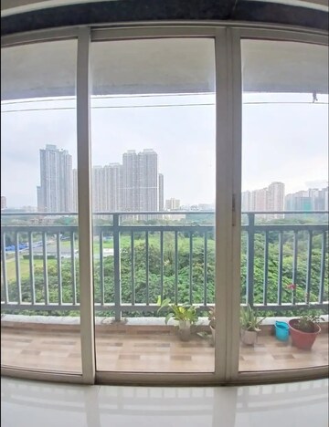 Balcony in 3 BHK Apartment at Conwood Enclave, Vasant Vihar – for Rent