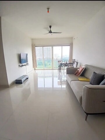 Living Room in 3 BHK Apartment at Conwood Enclave, Vasant Vihar – for Rent