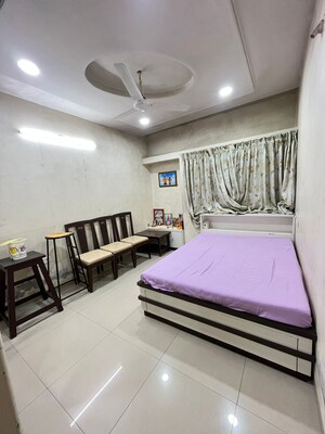 Bedroom in 2 BHK Apartment at Vyas Anudatta CHS, Rambaug Colony – for Rent