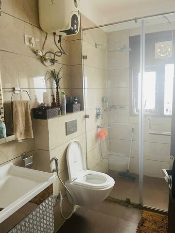 Bathroom in 4 BHK Builder Floor at Sector 57 – for Rent