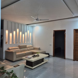 Living Room in 4 BHK Apartment at Sainikpuri – for Sale