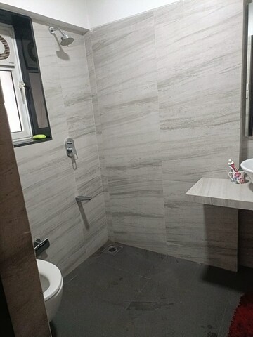 Bathroom in 2 BHK Apartment at Khar West – for Rent