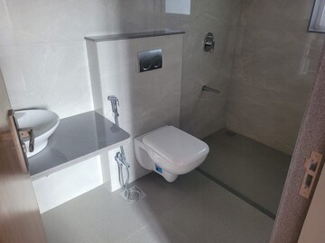 Bathroom in 3 BHK Apartment at Ethique Hrishikesh CHS, Model Colony – for Rent