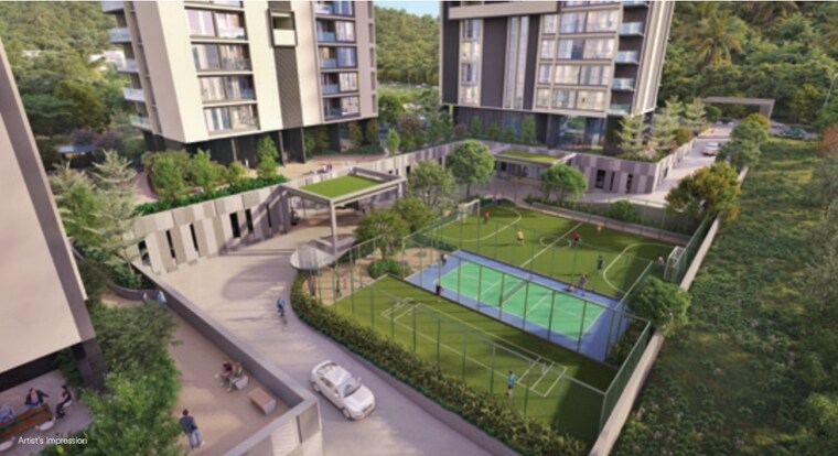 Balcony, anp-privado 3 Bedroom 1489 Sq.Ft. Apartment In Baner Pune 9260846