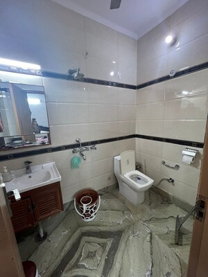 Attached Bathroom in 4 BHK Builder Floor at Dilshad Colony – for Sale