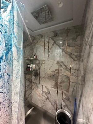 Bathroom in 2 BHK Apartment at Gami Reagan, Ghansoli – for Rent