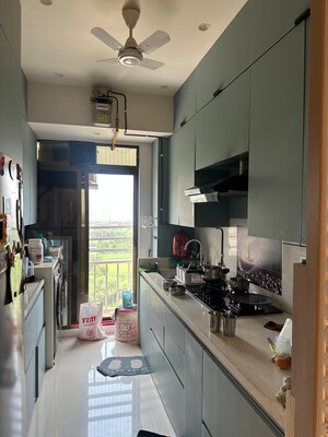 Kitchen in 2 BHK Apartment at Gami Reagan, Ghansoli – for Rent