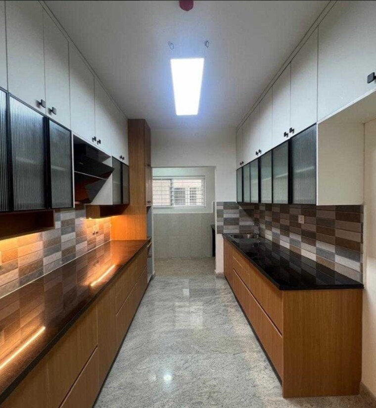 Kitchen, bollineni-bion 3.5 Bedroom 2290 Sq.Ft. Apartment In Kothaguda Hyderabad 9260930