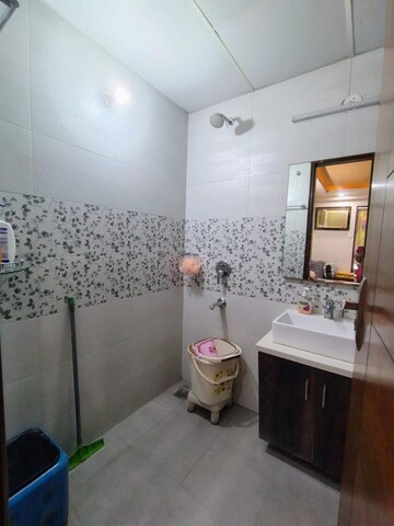 Bathroom in 2 BHK Builder Floor at Sushant Lok I – for Rent
