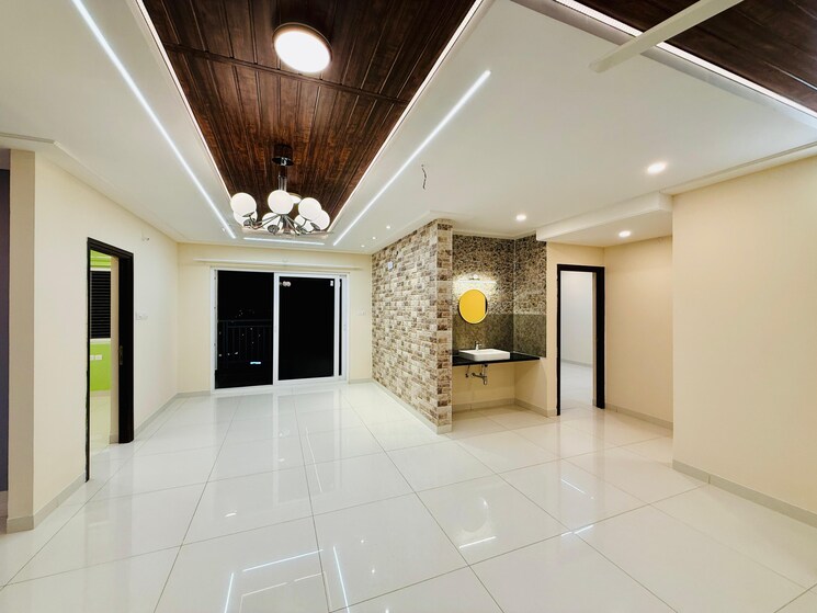 Living Room, aparna-sarovar-zicon 3 Bedroom 1740 Sq.Ft. Apartment In Nallagandla Hyderabad 9260945