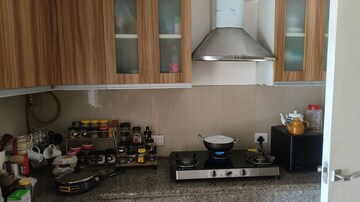 Kitchen in 3.5 BHK Apartment at Emaar The Enclave, Sector 66 – for Rent
