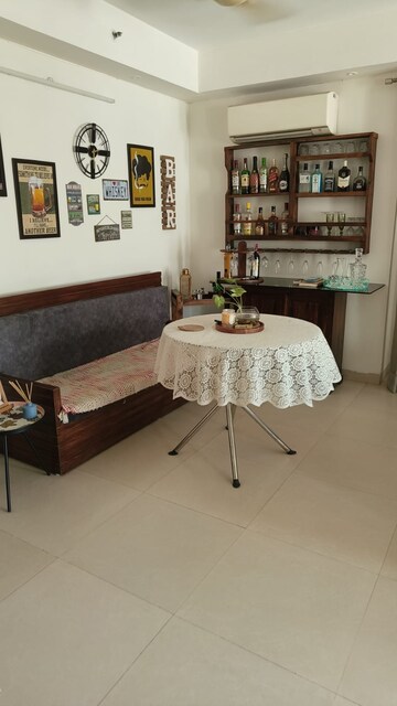 Living Room in 3.5 BHK Apartment at Emaar The Enclave, Sector 66 – for Rent