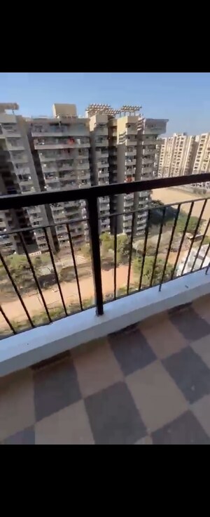 Balcony in 3 BHK Apartment at Vasu Fortune Residency Phase II, Raj Nagar Extension – for Rent