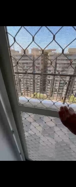 Balcony in 3 BHK Apartment at Vasu Fortune Residency Phase II, Raj Nagar Extension – for Rent