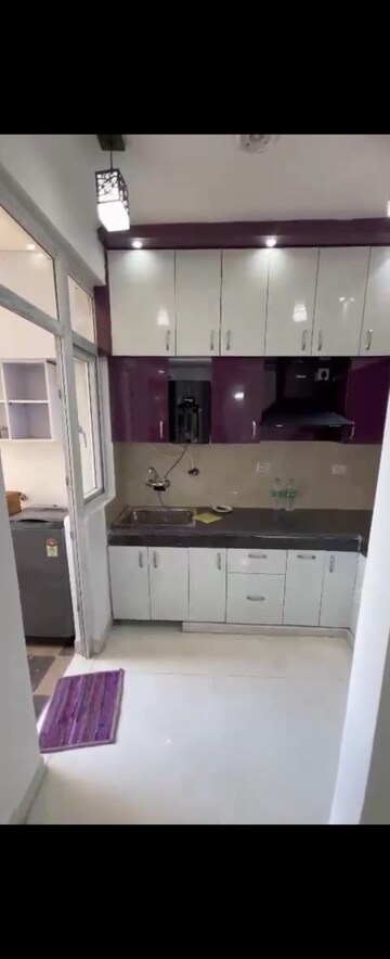 Kitchen in 3 BHK Apartment at Vasu Fortune Residency Phase II, Raj Nagar Extension – for Rent