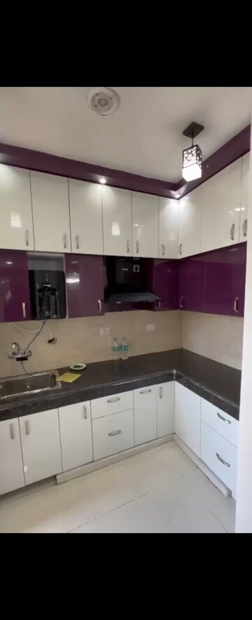 Kitchen in 3 BHK Apartment at Vasu Fortune Residency Phase II, Raj Nagar Extension – for Rent