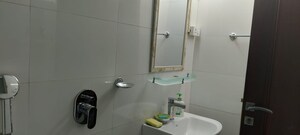 Bathroom in 4 BHK Builder Floor at Defence Colony – for Rent