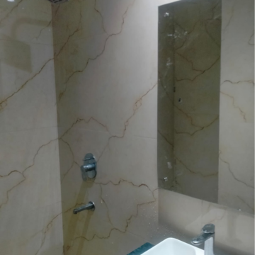 Bathroom in 1 RK Builder Floor at Malviya Nagar – for Rent