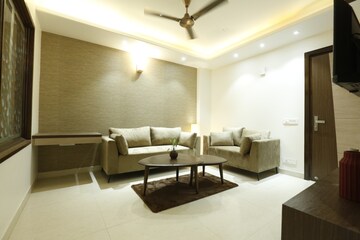 Living Room in 1 BHK Apartment at Dlf Cyber City, Sector 24 – for Rent