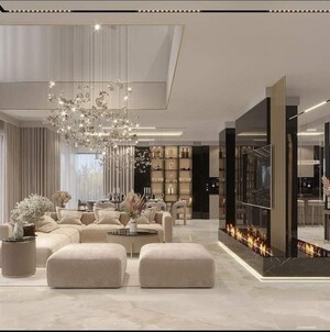 Living Room in 3 BHK Apartment at M3M Capital, Sector 113 – for Sale