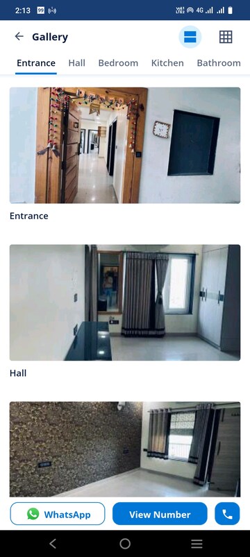 Floor Plan in 4 BHK Apartment at Sagar Kunj Apartments, Sector 9a – for Rent