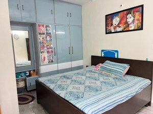 Bedroom in 2 BHK Builder Floor at Vishwas Park – for Sale