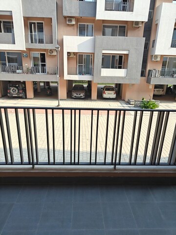 Balcony in 3 BHK Apartment at Mona Greens, Ghazipur – for Rent