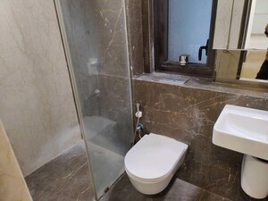 Bathroom in 2 BHK Apartment at Lodha The Park, Worli – for Rent