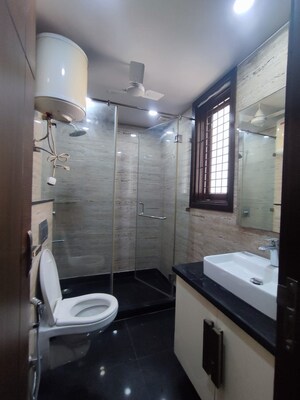 Bathroom in 4 BHK Builder Floor at Geetanjali Enclave – for Sale