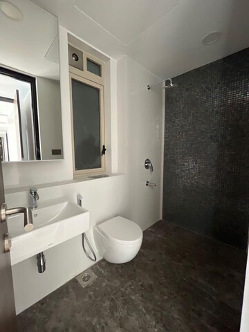 Bathroom in 2 BHK Apartment at Lodha The Park, Worli – for Rent