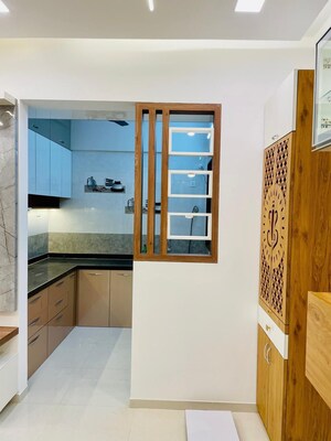 Kitchen in 3 BHK Apartment at Suvidha Hariprasad, Kothrud – for Rent