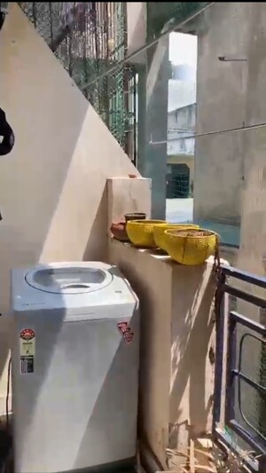 Balcony in 2 BHK Builder Floor at Vaishali Sector 4 – for Sale