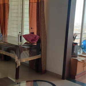 Living Room in 1 BHK Apartment at Raj Heramba Venkatesh Imperia, Punawale – for Rent