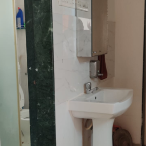 Bathroom in 1 BHK Apartment at Raj Heramba Venkatesh Imperia, Punawale – for Rent