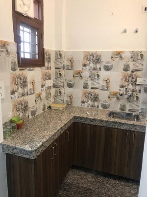 Kitchen in 2 BHK Builder Floor at Ardee City, Sector 52 – for Rent