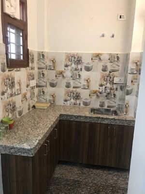 Kitchen in 2 BHK Builder Floor at Ardee City, Sector 52 – for Rent