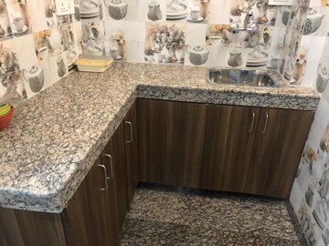 Kitchen in 2 BHK Builder Floor at Ardee City, Sector 52 – for Rent