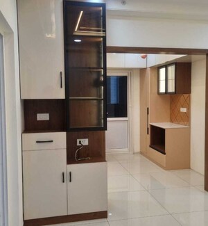 Kitchen in 3 BHK Apartment at Rajapushpa Provincia, Narsingi – for Rent