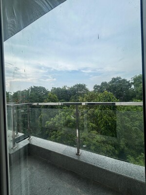 Balcony in 3 BHK Builder Floor at Saket – for Rent