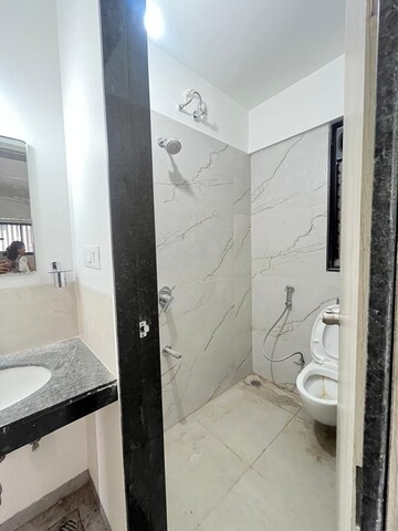 Bathroom in 2 BHK Apartment at Lotus Aman, Kothrud – for Rent