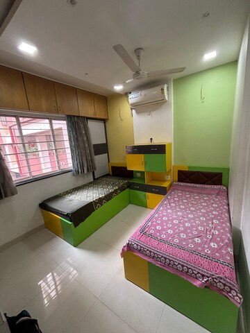 Bedroom in 2 BHK Apartment at Harmony Woodland Harmony, Kothrud – for Rent