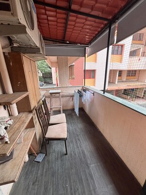 Balcony in 2 BHK Apartment at Harmony Woodland Harmony, Kothrud – for Rent