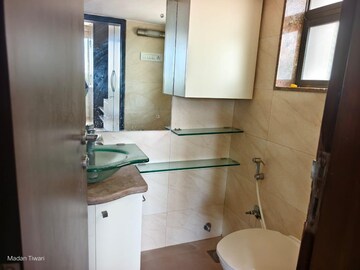 Bathroom in 2 BHK Apartment at Lodha Marq, Tardeo – for Rent