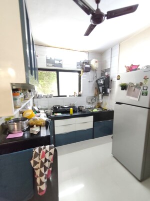 Kitchen in 2 BHK Apartment at Seema Garden, Kothrud – for Rent