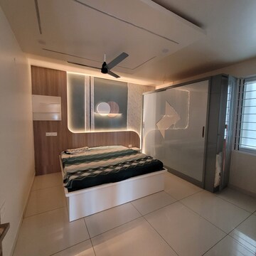 Kitchen in 3 BHK Apartment at Trendset Jayabheri Elevate, Madhapur – for Rent