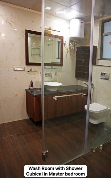 Bathroom in 3.5 BHK Apartment at Vidyadhar Enclave, Vidhyadhar Nagar – for Rent