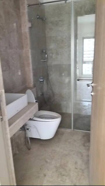 Bathroom in 1 BHK Apartment at Hiranandani Regent Hill, Powai – for Rent
