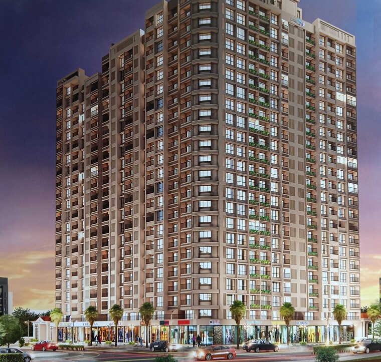 Exterior View, agarwal-skyrise 2 Bedroom 695 Sq.Ft. Apartment In Virar West Palghar 9261335