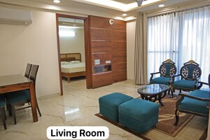 Living Room in 3 BHK Apartment at Star Pratishtha, Vidhyadhar Nagar – for Rent